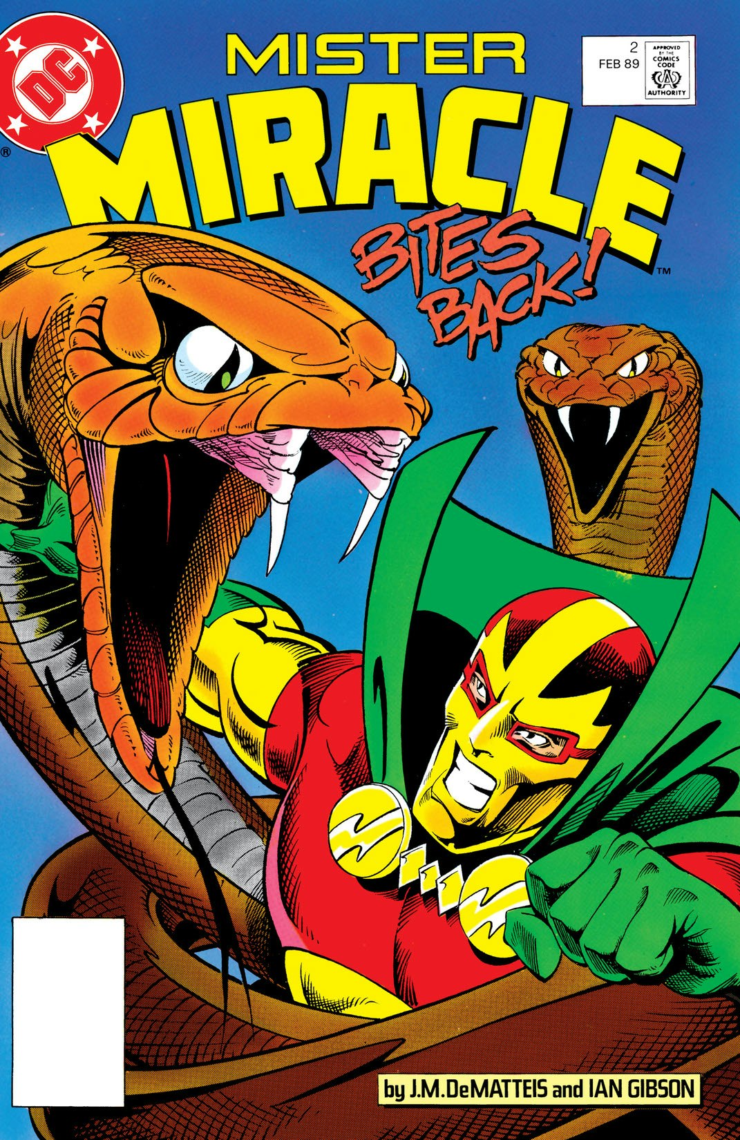 Mister Miracle #1 January 1989 DC Comics DeMatteis Gibson